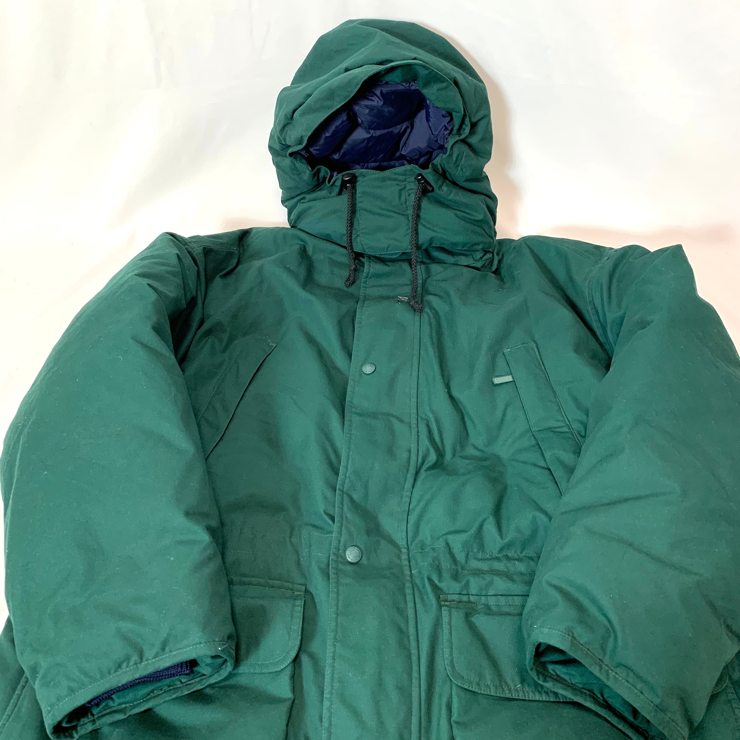 90s 白タグ Eddie Bauer RIDGE LINE ブラックグースダウンジャケット