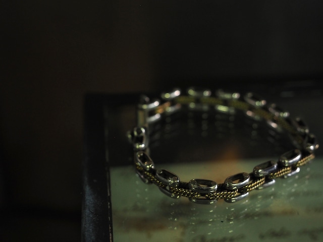 Vintage Mexican jewelry silver925 link bracelet