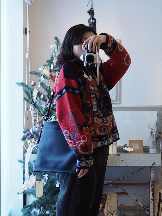 AMERICA ~1990‘s L.L.Bean design crew knit