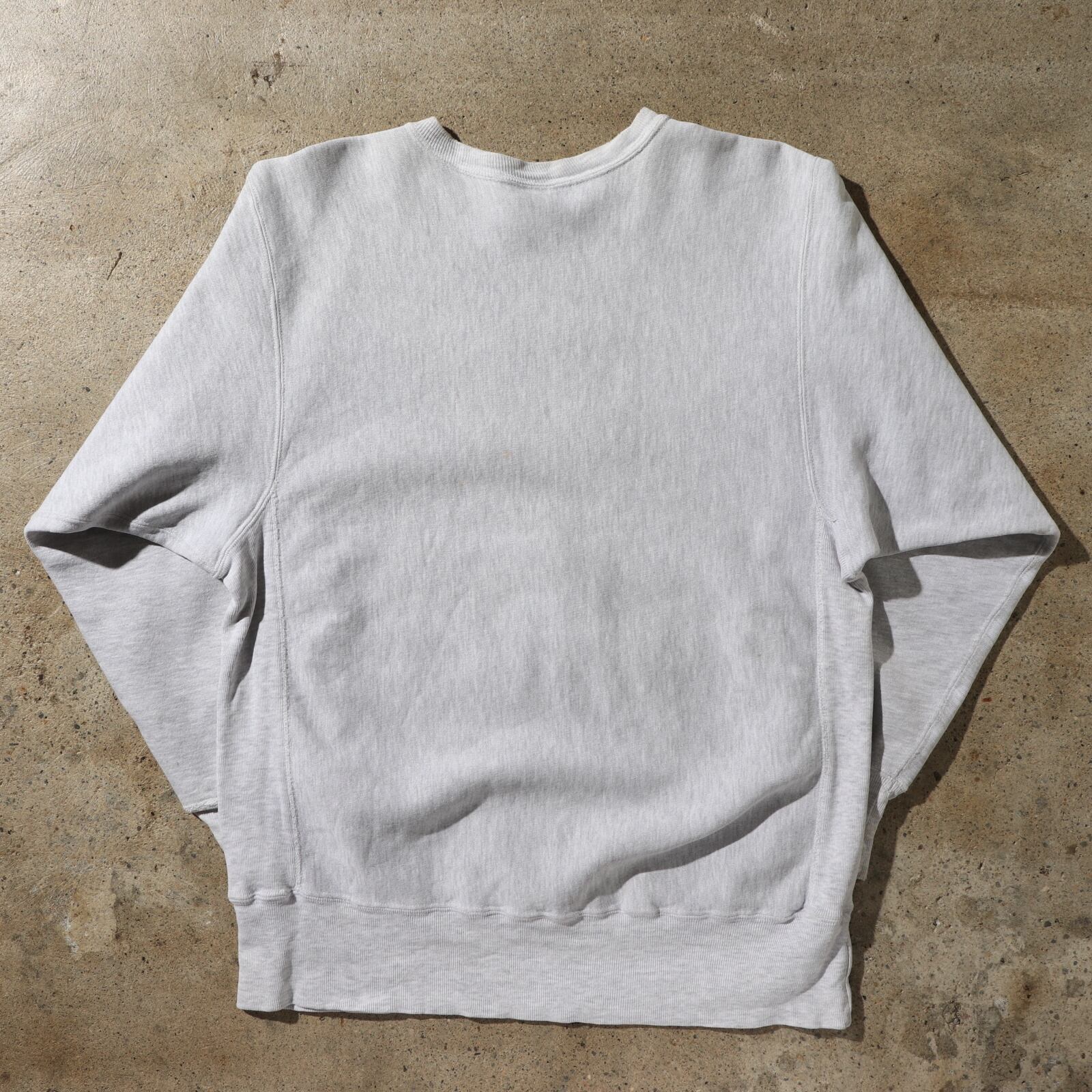 90s XL リバースウィーブ グレー チャンピオン スウェット 