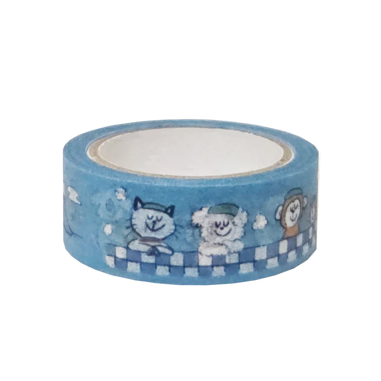 W&N わんにゃんマスキングテープ【わんこ】 | (株)長門屋商店