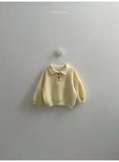 〖取寄〗韓国子供服 / 26winter / minirobe / ボーイカラートレーナー / キッズ *S~XL*
