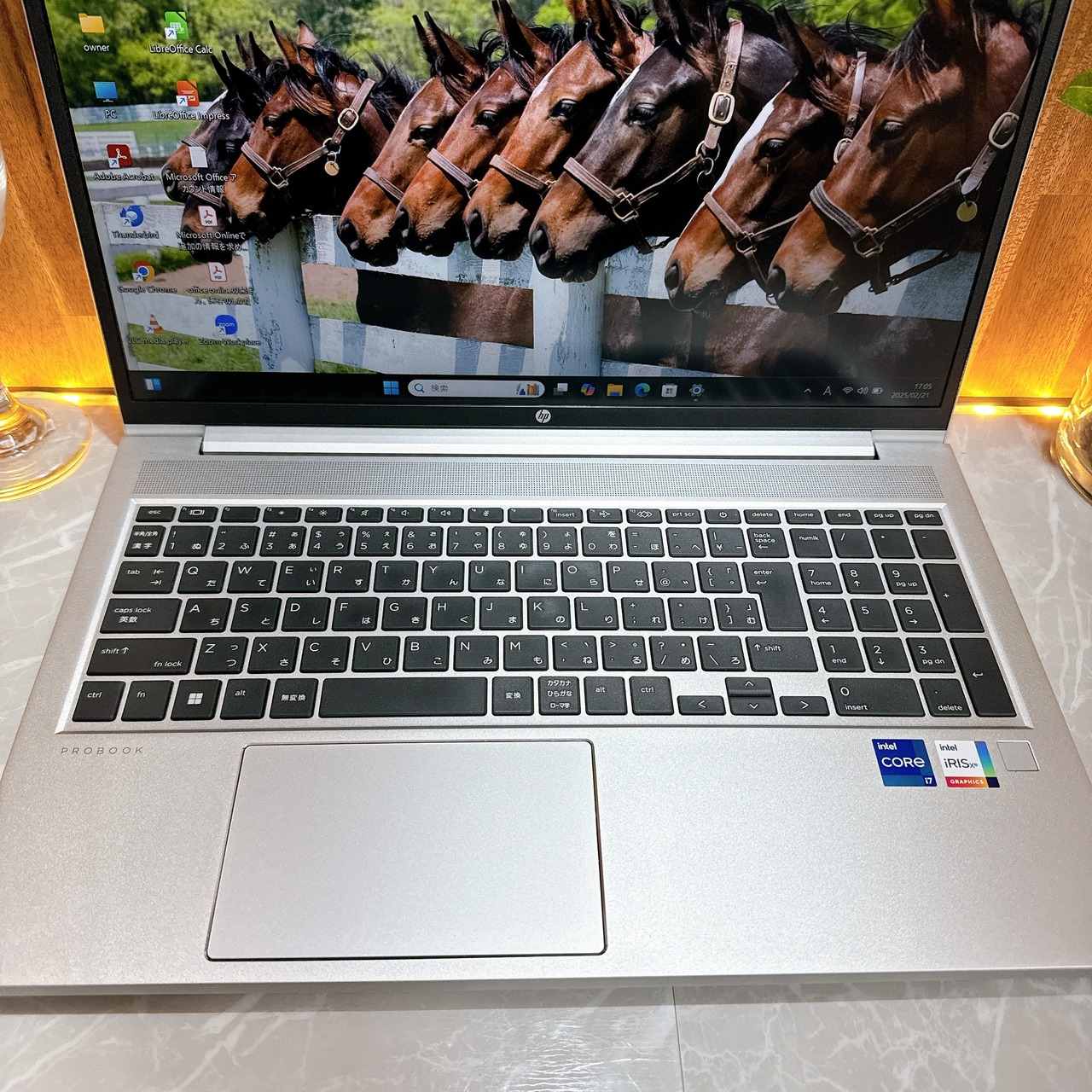 美品2021年式/ HP ProBook 650 G8/メモリ16GB/SSD256GB/15.6型/大型ノートパソコン