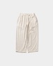 TIGHTBOOTH SUEDE BAGGY PANTS IVORY