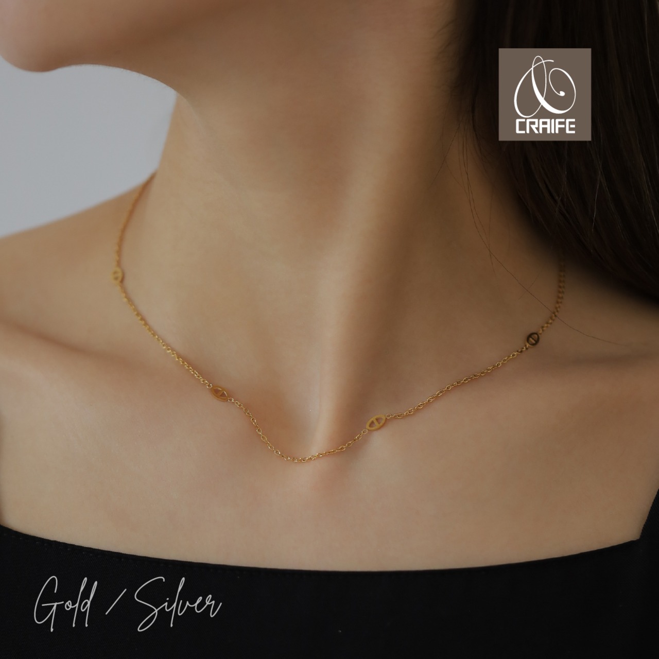 Necklace -Gold/Silver-
