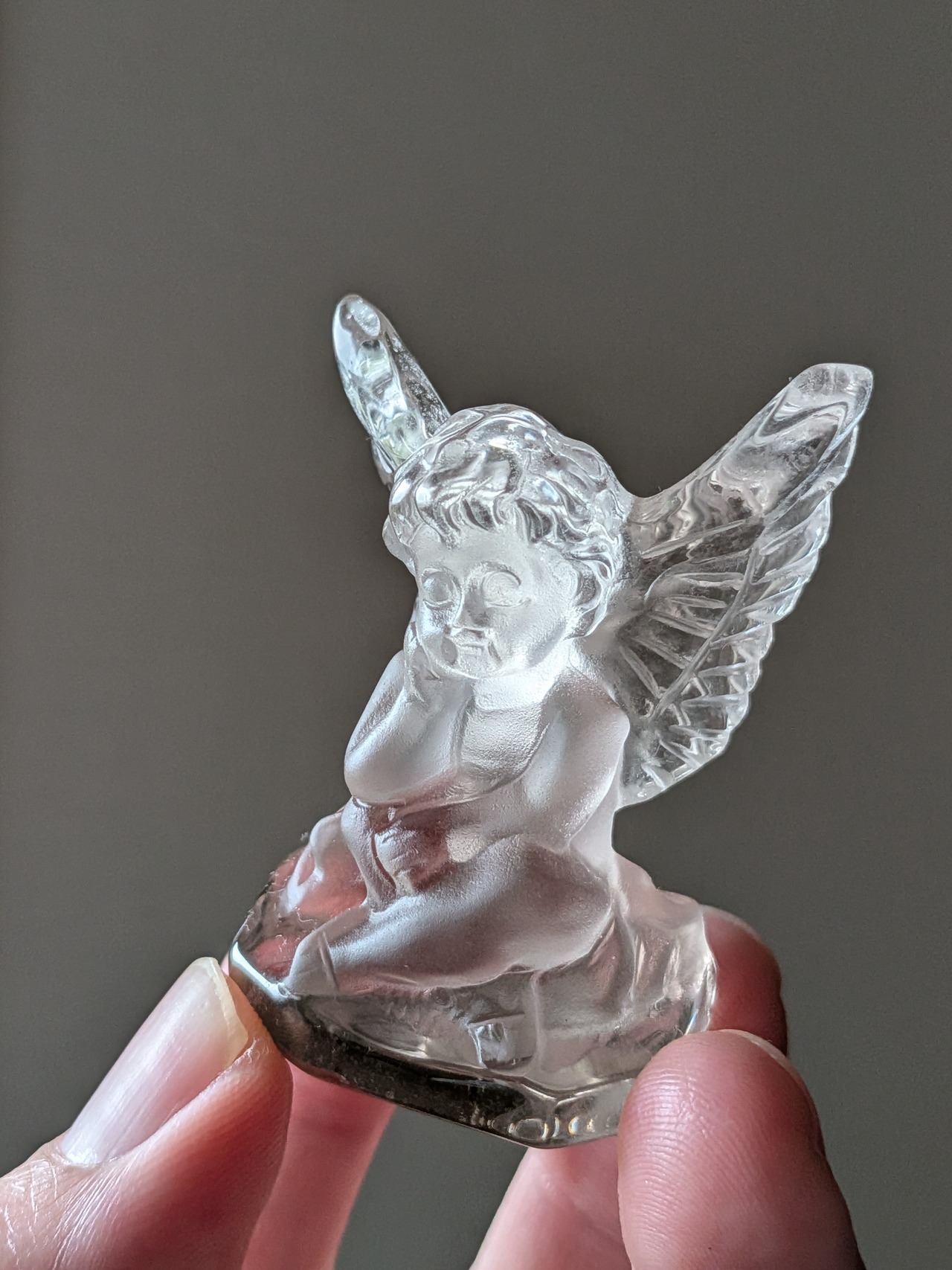 Smoky Quartz スモーキークォーツ ⭓ 【ラファエロの天使】⭔ CARVING