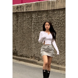 [LOOKATMIN] Gracch Pocket Outline Skirt 正規品 韓国ブランド 韓国代行 韓国通販 韓国ファッション スカート