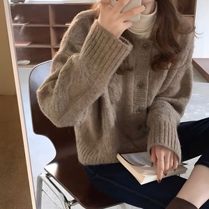 カラーニットカーディガン.1162