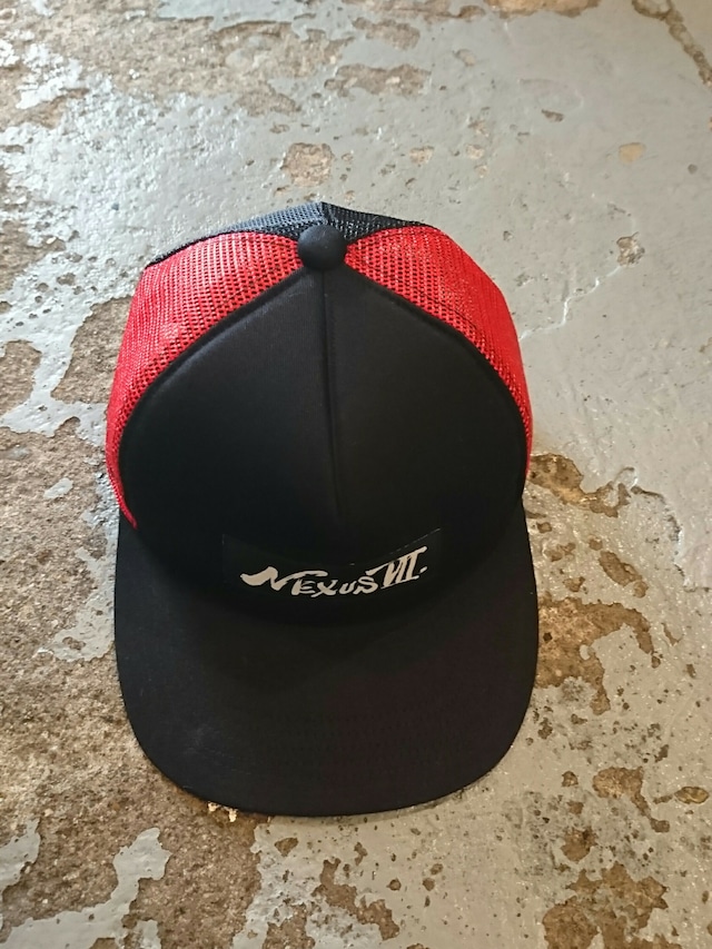 NEXUSⅦ. "MESH CAP" Black × Red