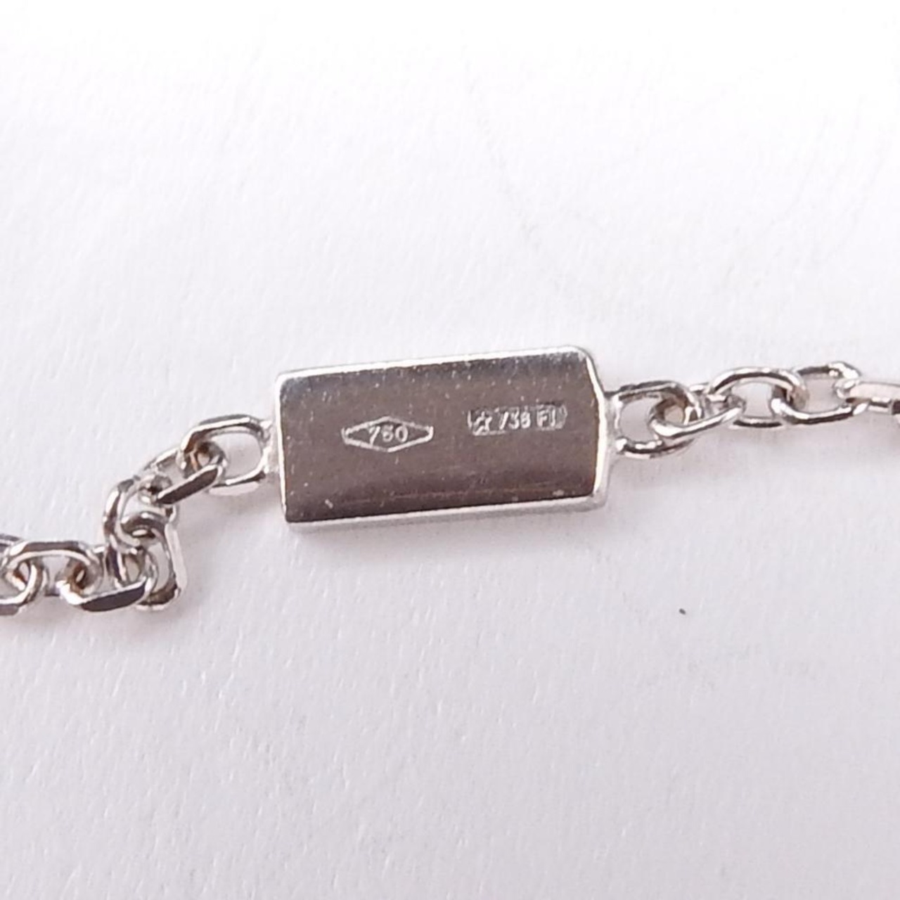 正規品】Gucci グッチ セパレートクロスネックレス 750WG ジュエリー 