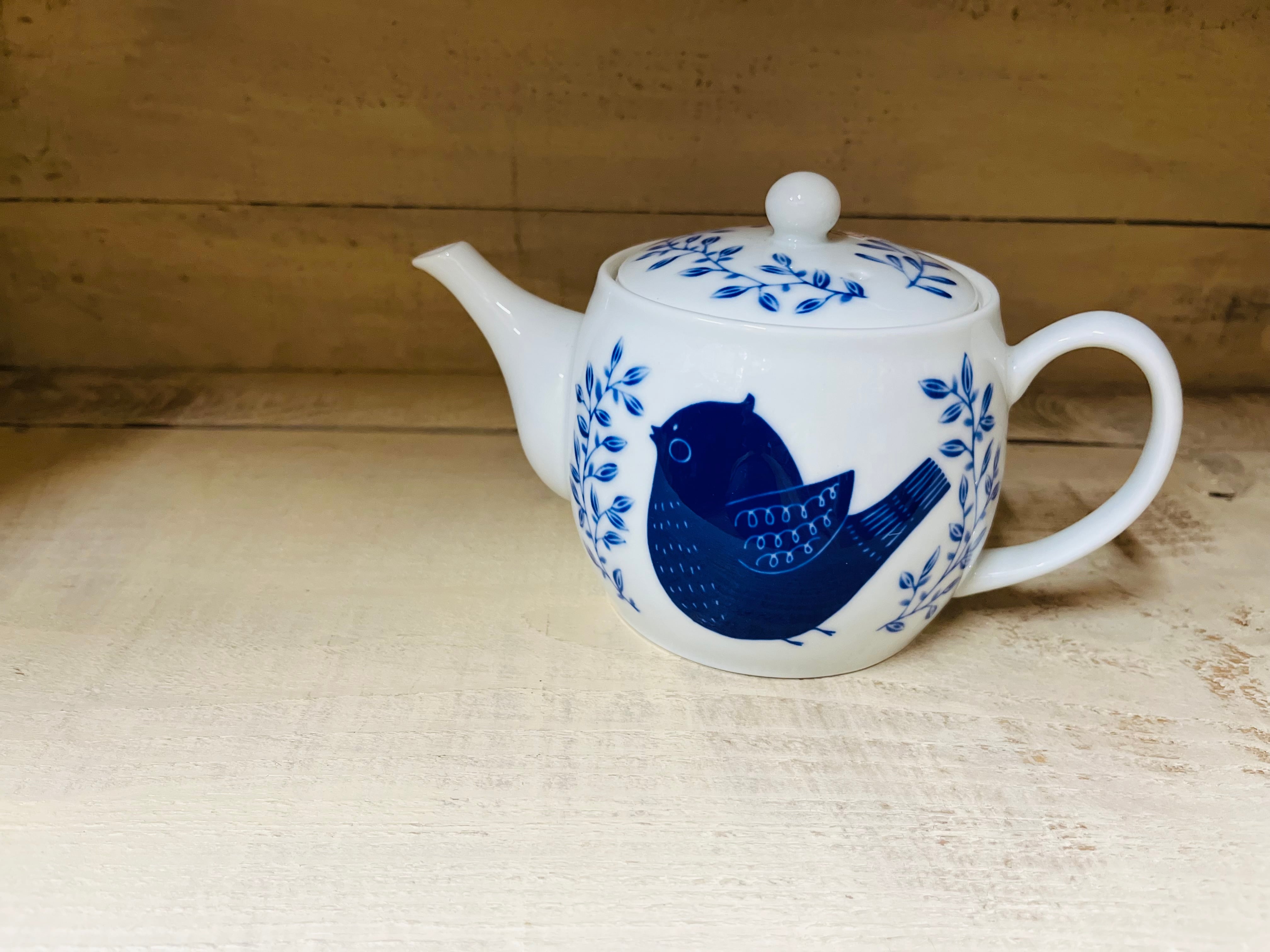 波佐見焼 あおい鳥 ティーポット | hashiguchik