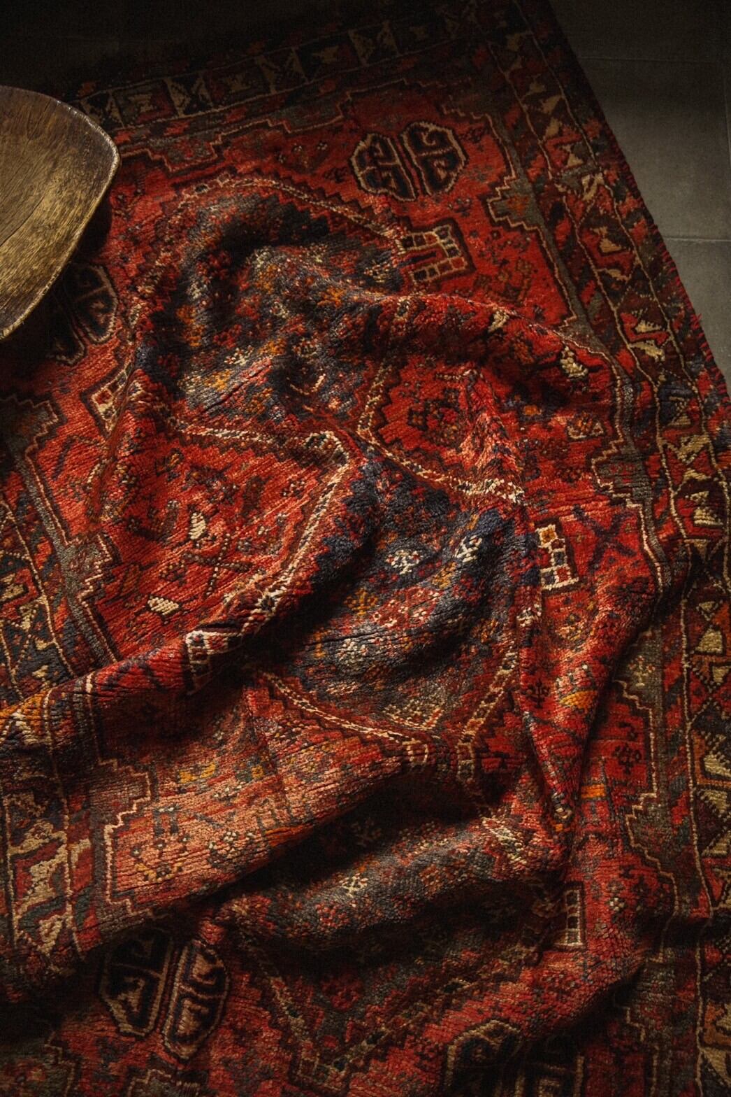 902 -Semi Antique Qashqai rug