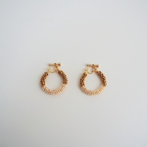 まどか(パール×ゴールド)イヤリング/ピアス