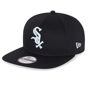 ニューエラ スナップバックキャップ 9FIFTY シカゴ・ホワイトソックス 11873343 BLACK [並行輸入]