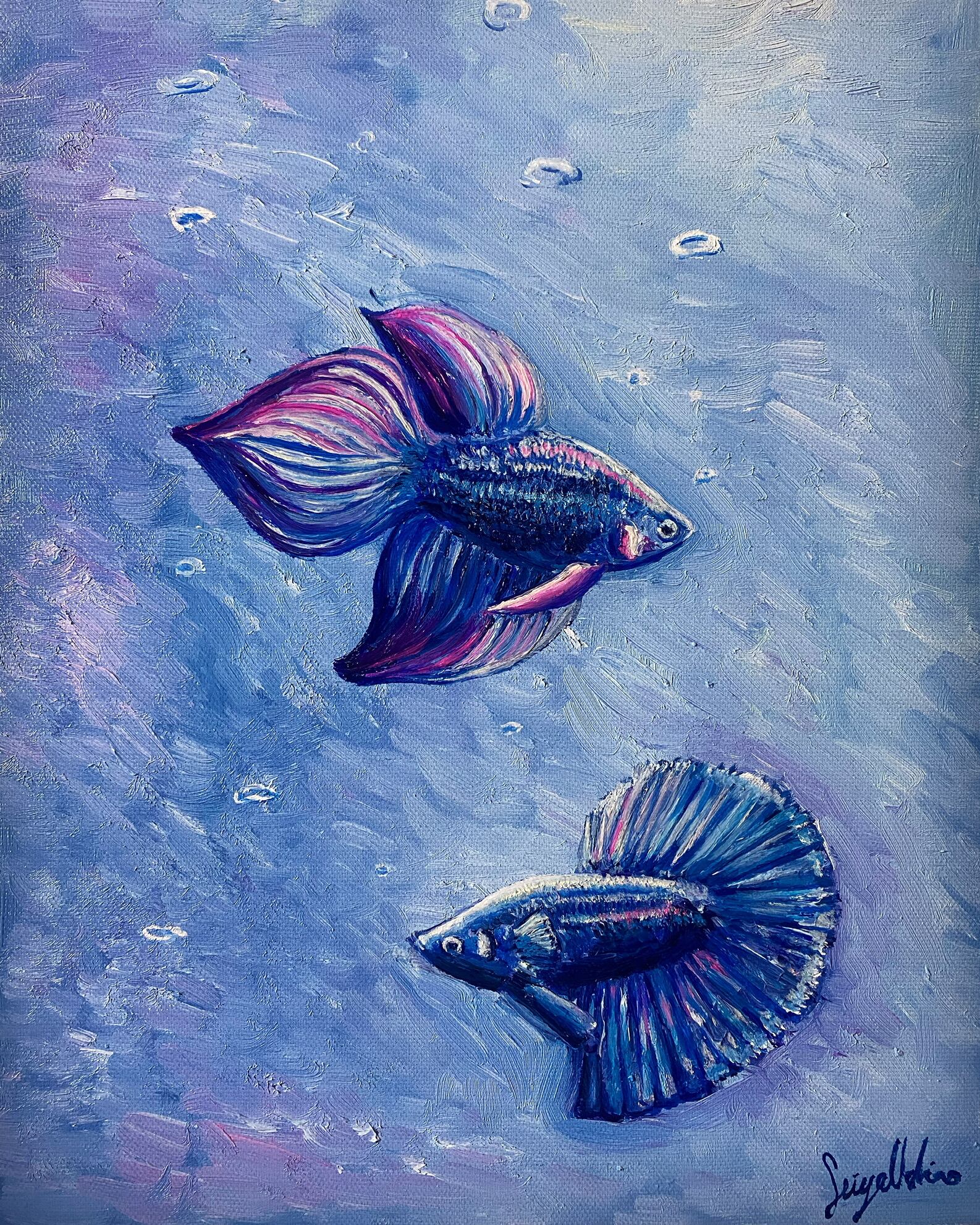 すれ違いの恋の先 | ペイント聖矢アートショップ