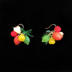 Tutti Fruitti drop earrings