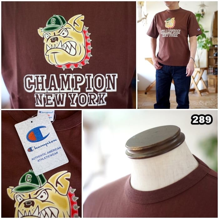 champion チャンピオン 半袖Tシャツ カットソー c3-b329 プリントT
