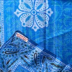 【Good】1970s 大判シルクスカーフ　MADE IN INDIA