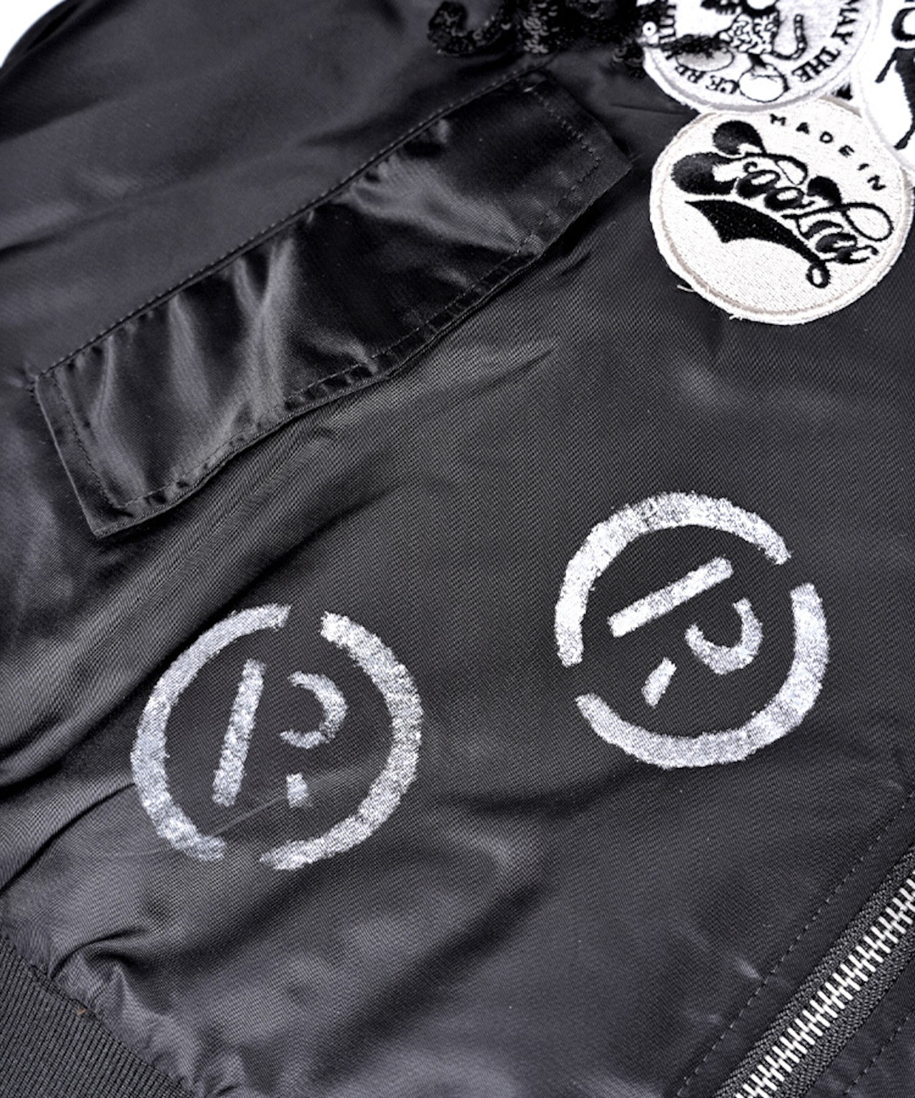 【ATELIER LINE】-TYPE E - ギャザースリーブフーディードッキングMA-1 CQ-47005H