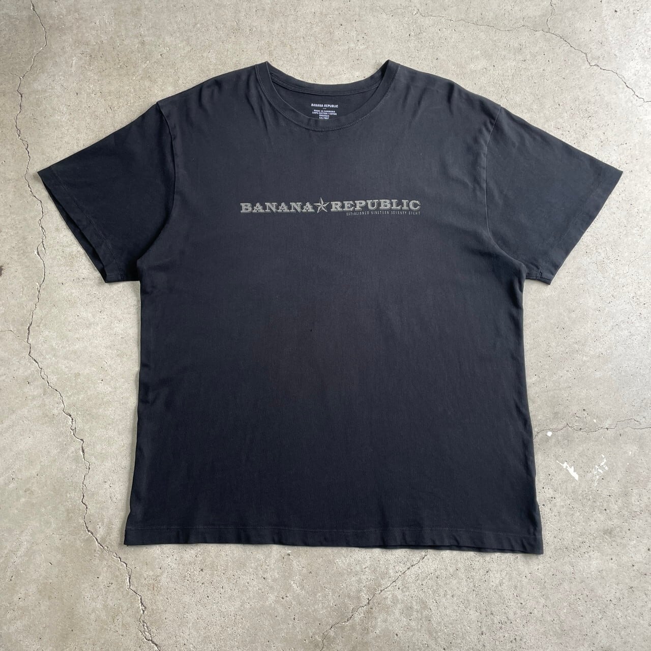 BANANA REPUBLIC バナナリパブリック ブランドロゴ プリントTシャツ