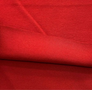 ★TC001◆2m◆SALE◆綿100%フライスニット生地◆レッド