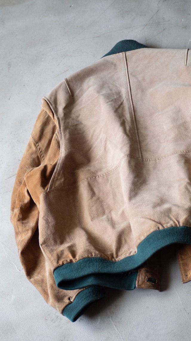 "Avanti" 1990s Pig suede blouson