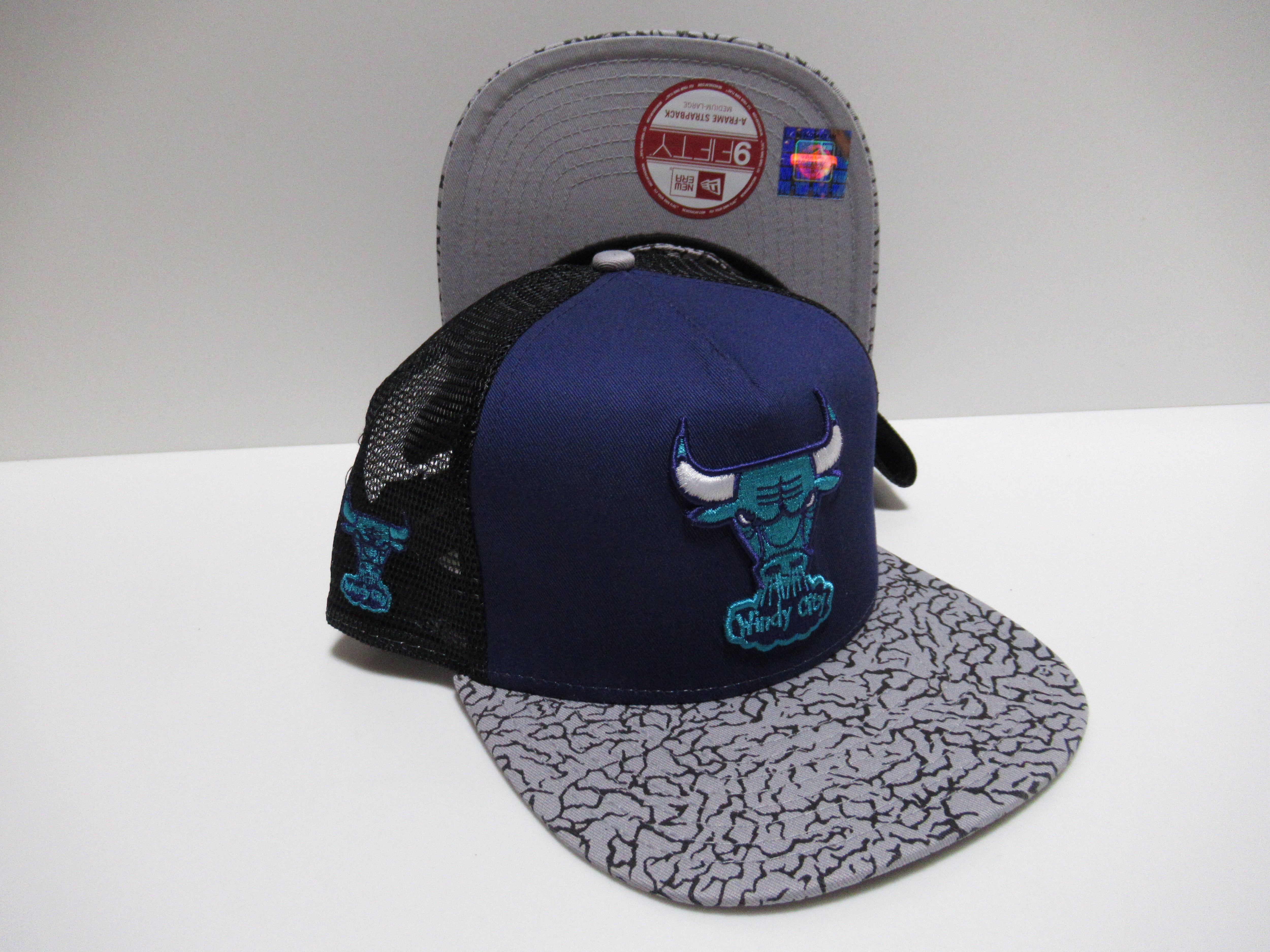 NEW ERA 9fifty A-FRAME メッシュ CAP Chicago Bulls シカゴ・ブルズ