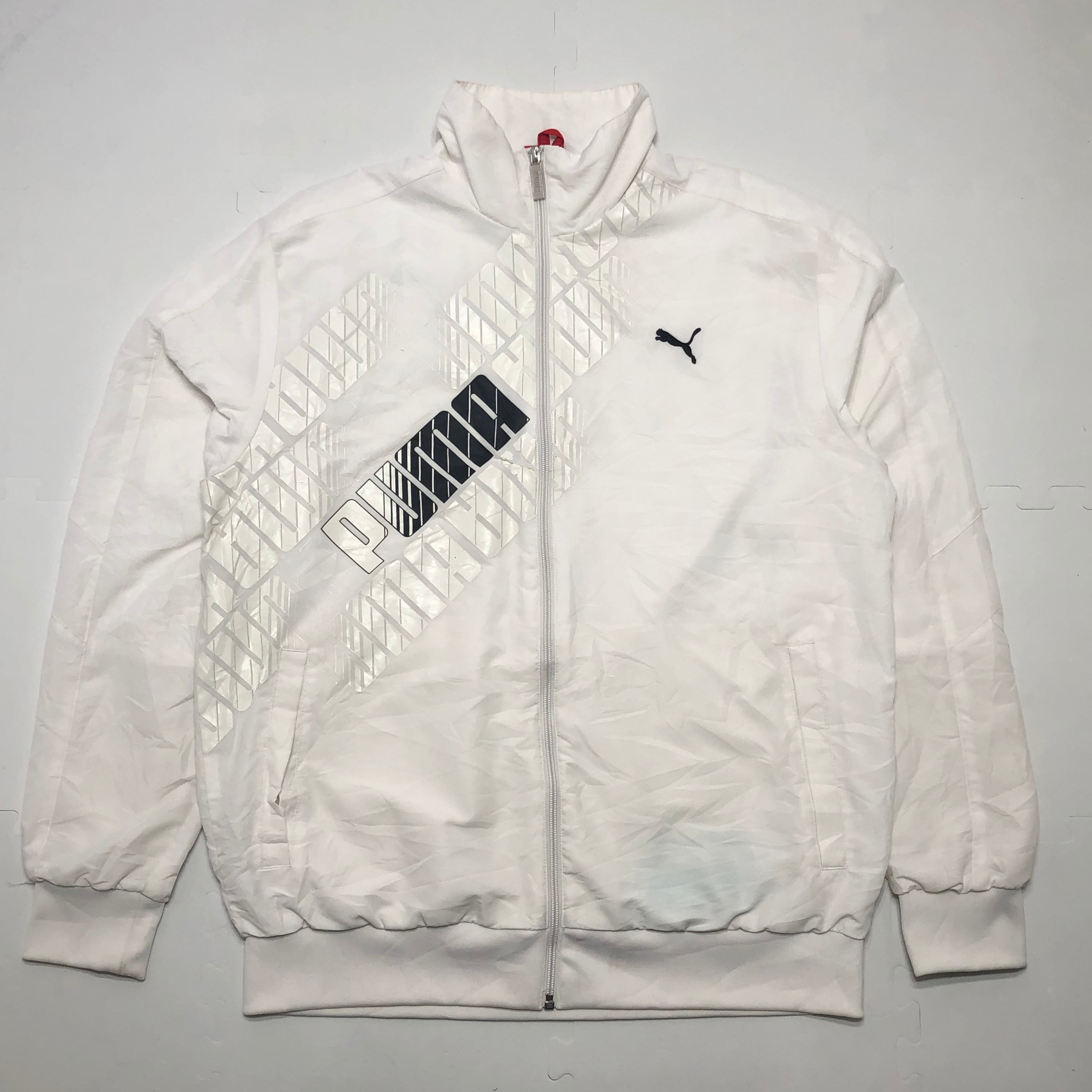 80s  アディダス ナイロンジャケット ホワイトXL トレフォイ 80s adidas ナイロンジャケット トレフォイルロゴ ホワイト L | PAY ID