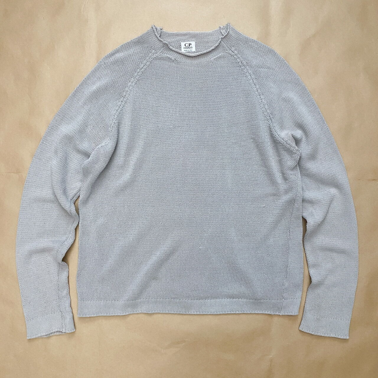 2002SS C.P.COMPANY Roll Neck Cotton Knit Jumper