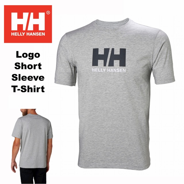 ヘリーハンセン Tシャツ Tシャツ ロゴ メンズ トップス 人気 おしゃれ かっこいい 30代 40代 50代 登山 通販 グレー N Nスポーツ