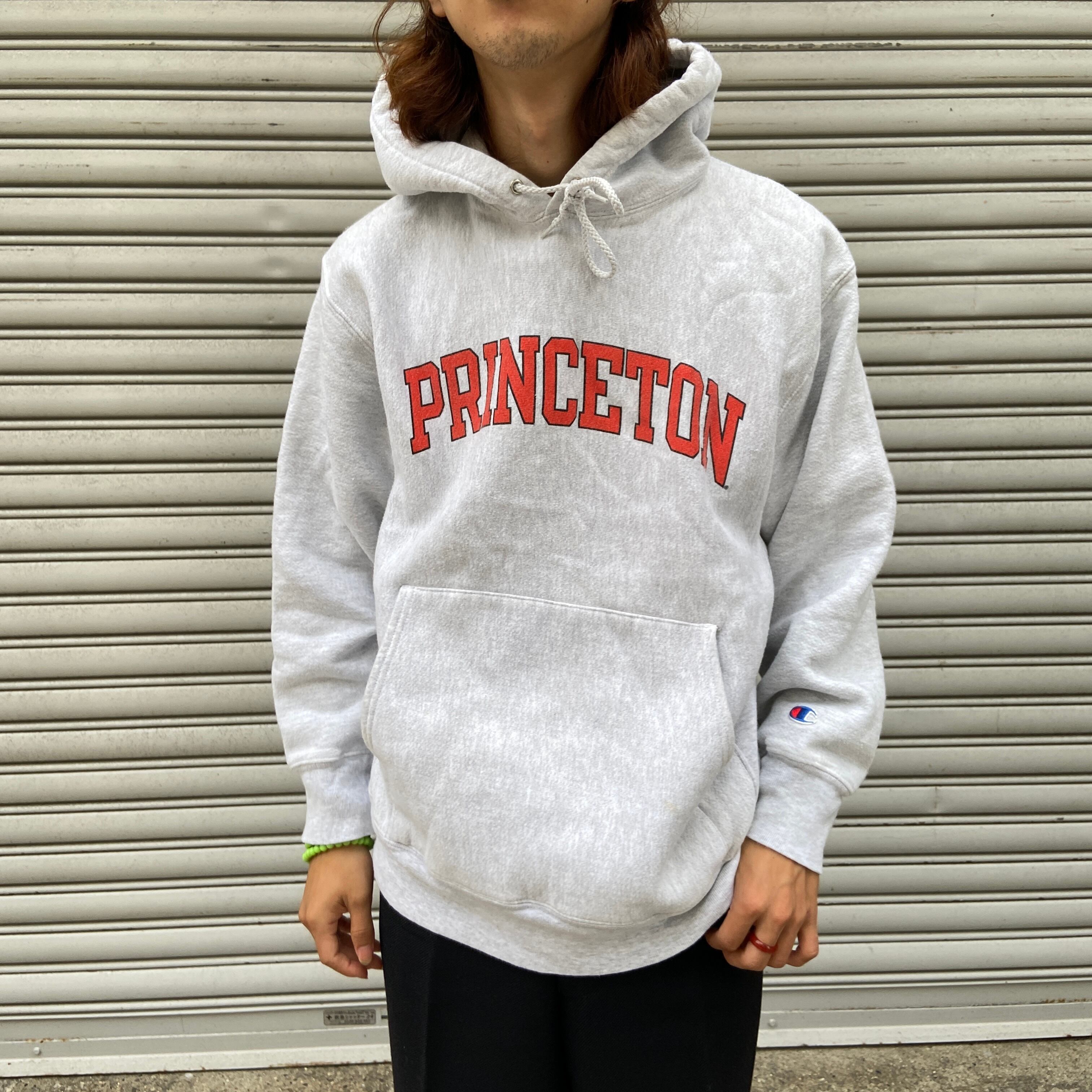 送料無料』Champion リバースウィーブパーカー PRINCETON バック