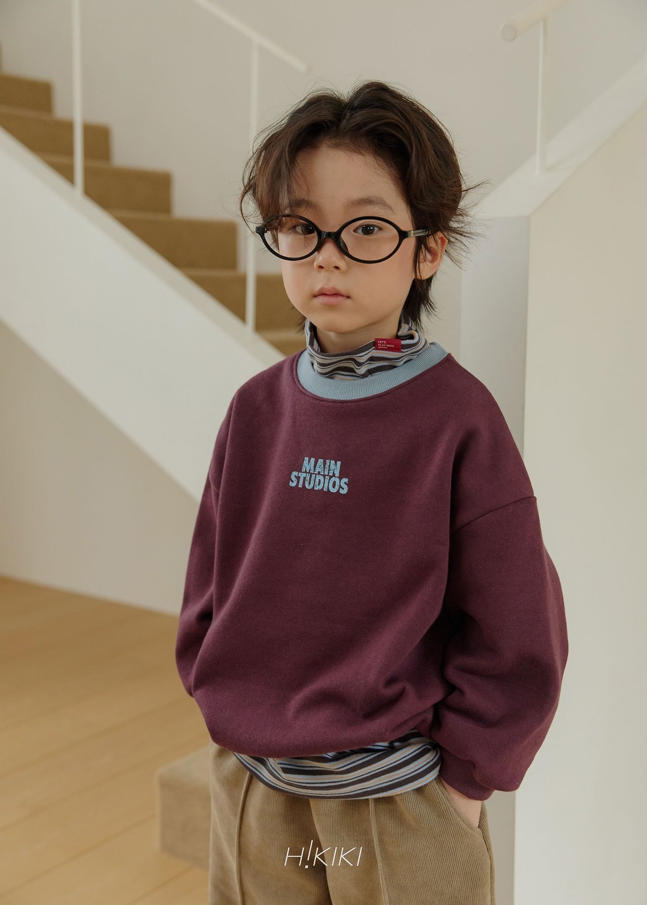 HIKIKI［取寄］stripe big turtle tee 26winter