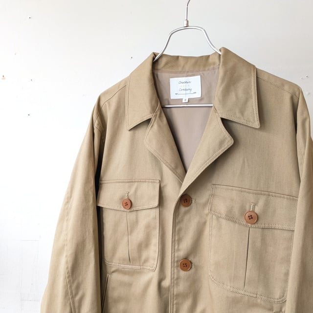 ラスト1点】another 20th century Guthrie dust jacket （Beige） | C