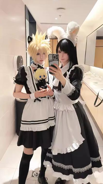 メイド服♡大きいサイズあり♪ロングスカートメイド服 kos9 | パステル