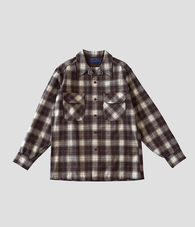 -Pendleton- Vintage 70s M Board Shirt made in USA