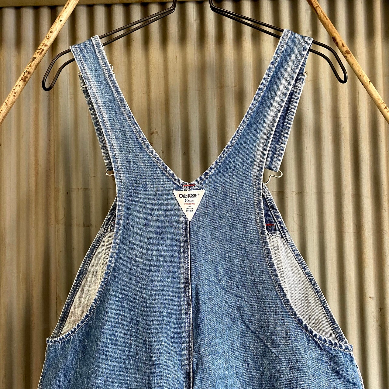 ビッグサイズ OSHKOSH オシュコシュ デニム オーバーオール メンズW38 