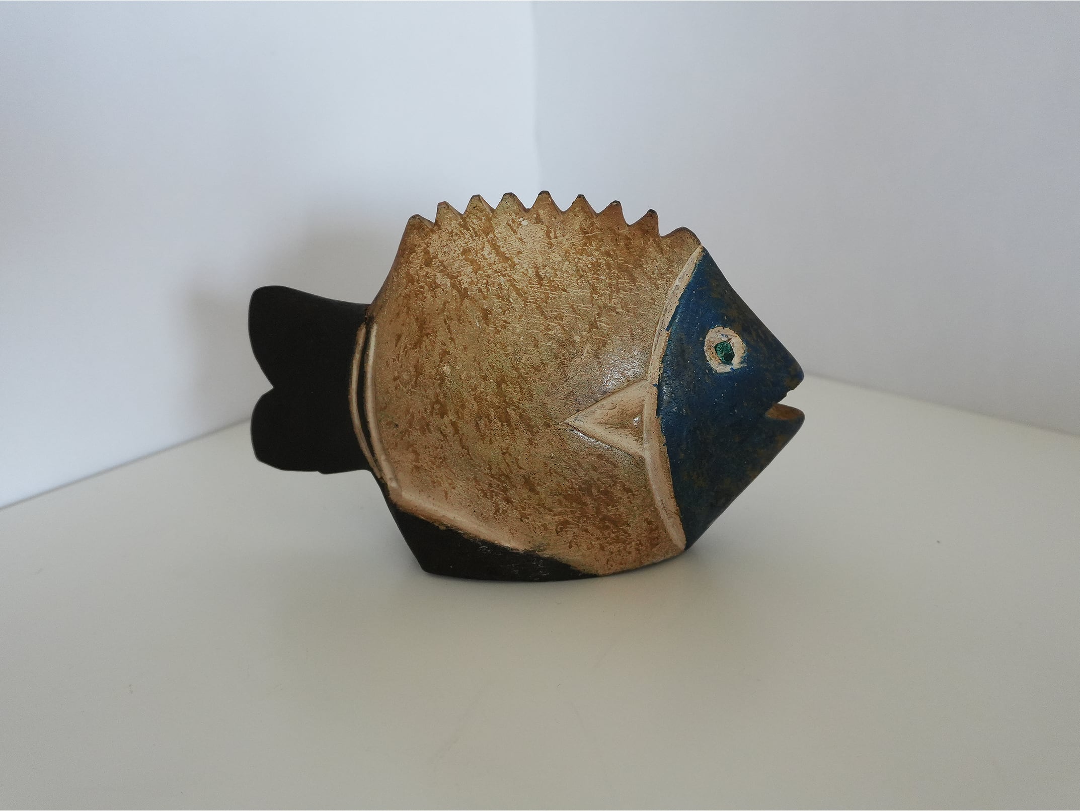 プリミティブオブジェ 木彫りの魚 ボゾ族マリ共和国｜アフリカン