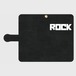 ROCK BLACK 手帳型スマホケース