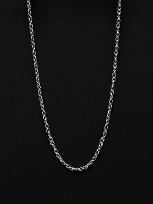 Handmade Heavy Double Loop Chain Necklace