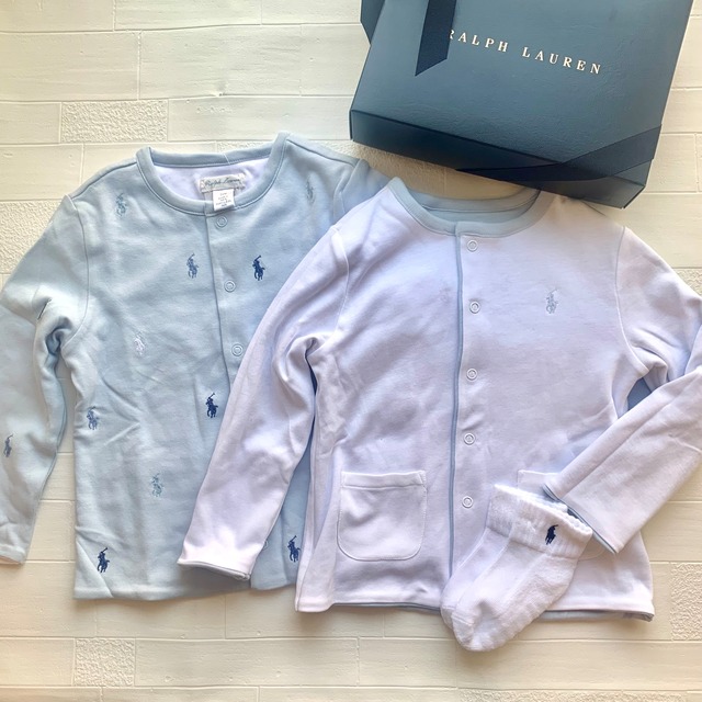 【80/85/90cm 】ベビー（男の子）リバーシブルカーディガン　POLO RALPH LAUREN