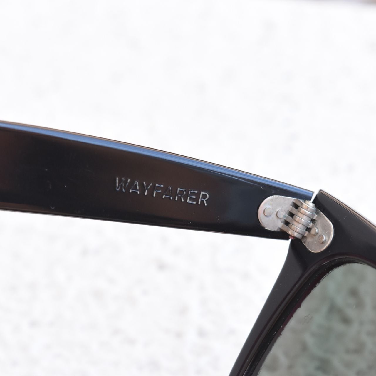 80s USA Vintage》Ray-Ban Wayfarer / ブラック / Bausch & Lomb製