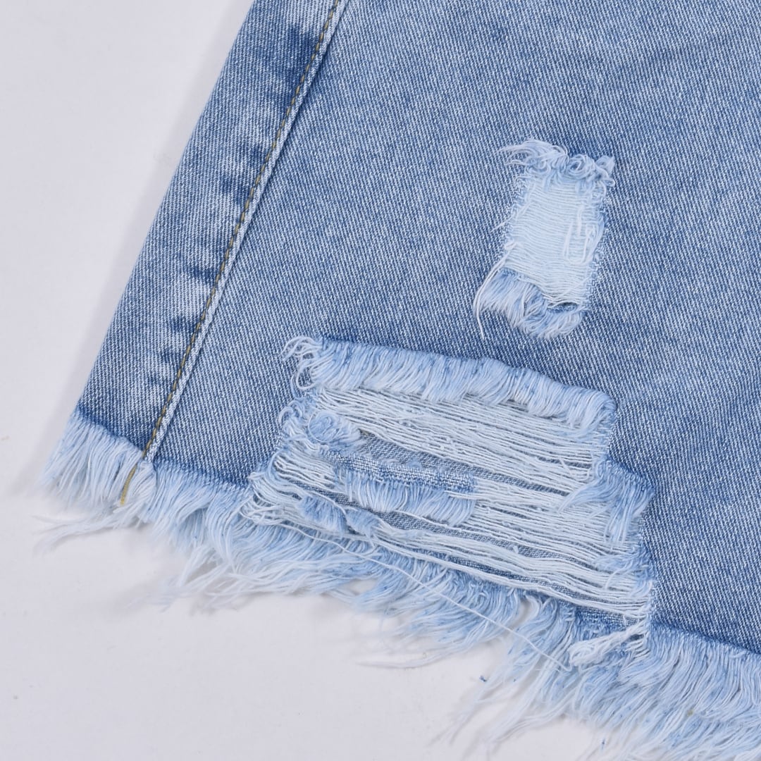 ダメージデニムショートパンツ | VOLCAN&APHRODITE