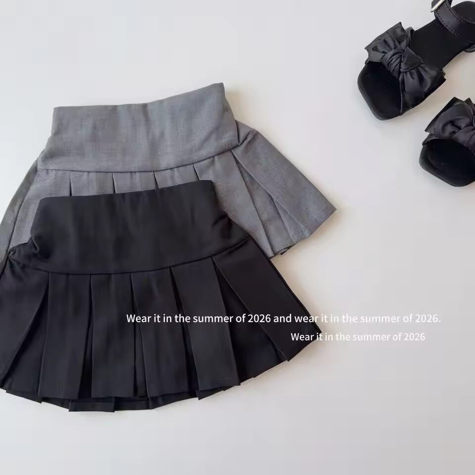 プリーツミニスカート