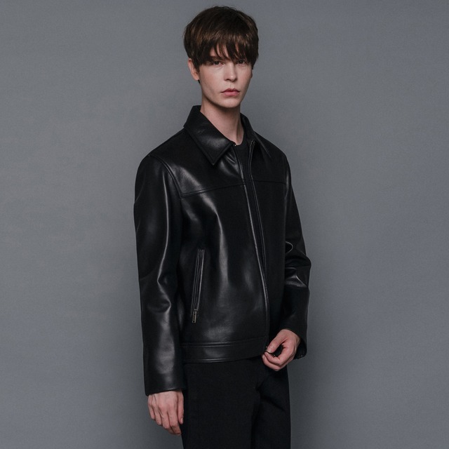 イタリア産ヘビーナッパ シングルライダース メンズ