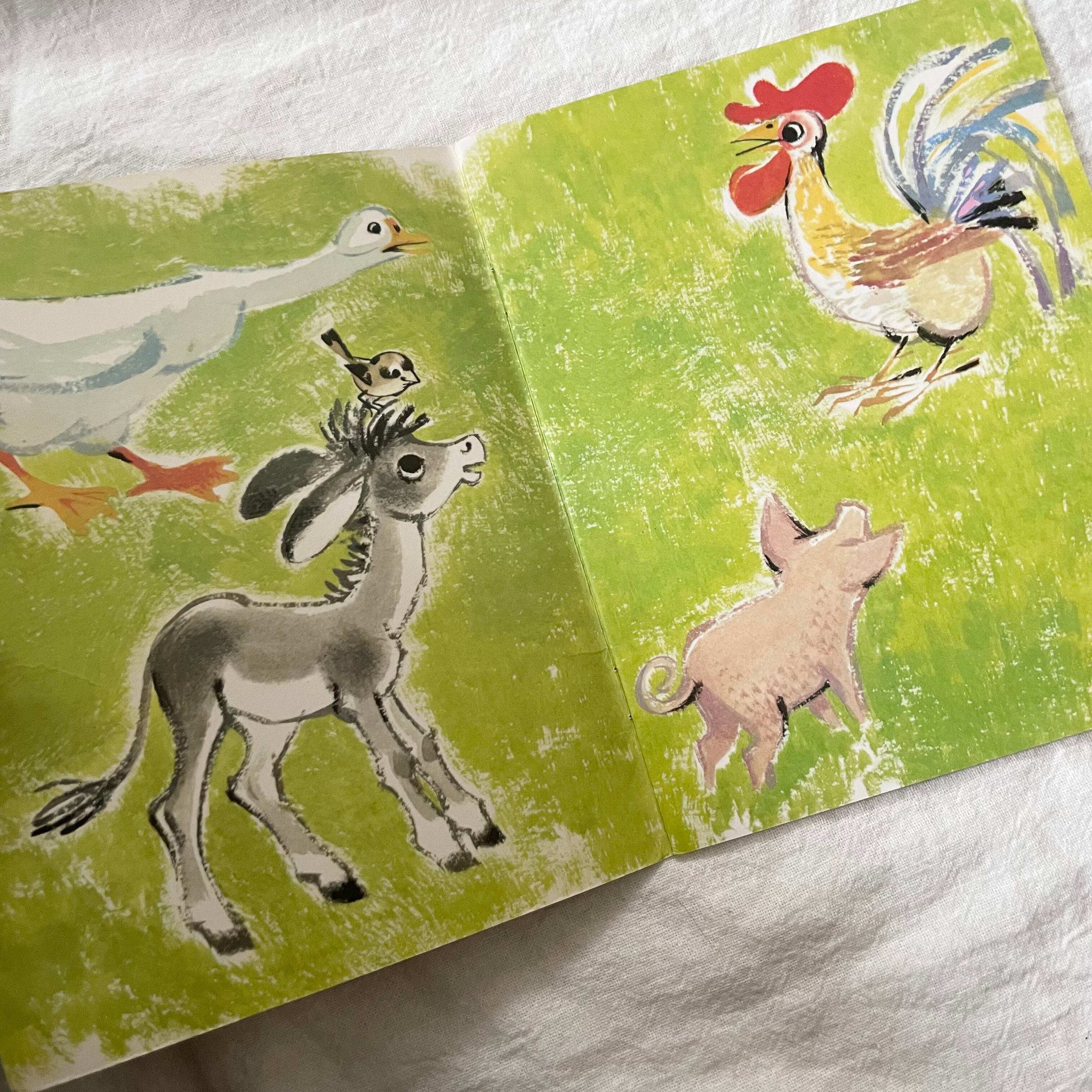 絵本『ガチョウとさくらんぼ』