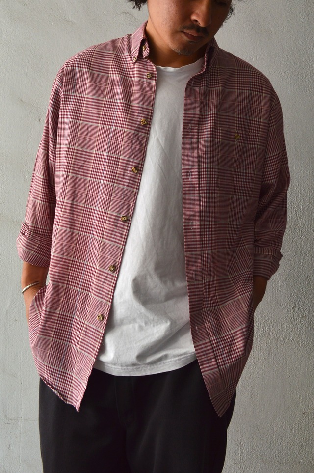 ParFour SPORT WEAR by JCPenny 1980's Made in USA Plaid Check Shirt JCペニー 80s シャツ USA製