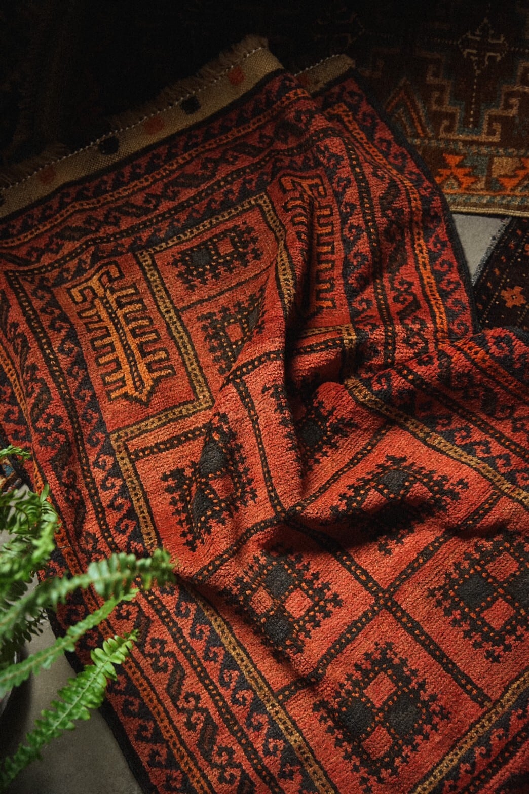 159 -Vintage maldari rug