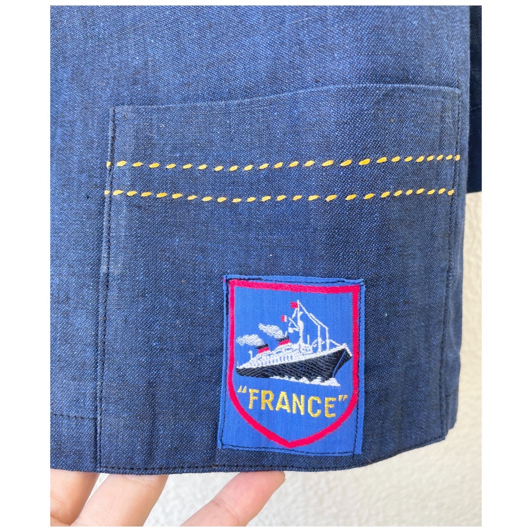 フランス ヴィンテージ デッドストック キッズ サマージャケット 