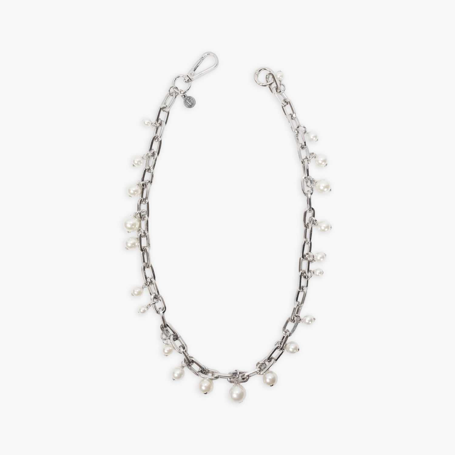 FAKE AS FLOWERS / FAF 26AW PEARL WALLET CHAIN (SILVER)