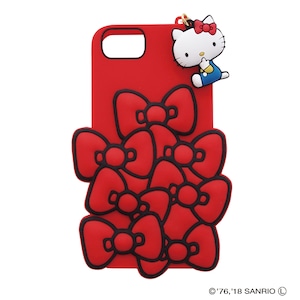 SANRIO/SILICONE RIBBON iPhone CASE